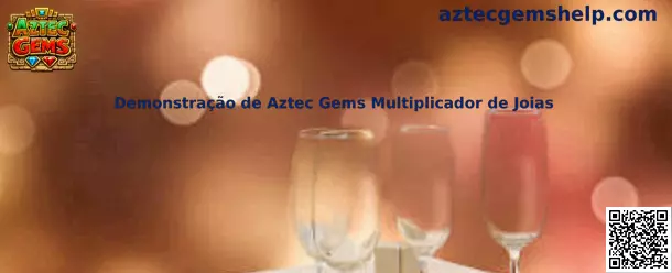 Demonstração de Aztec Gems Multiplicador de Joias