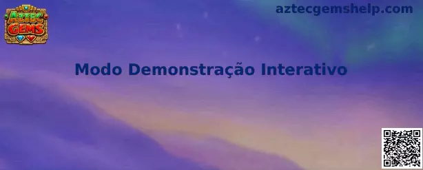 Modo Demonstração Interativo Aztec Gems